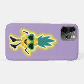 Groovy Pineapple Vibes – Cool Fruit Cartoon Case-Mate iPhone Case (Achterkant (horizontaal))