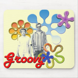 Groovy Pop Art Mousepad Muismat