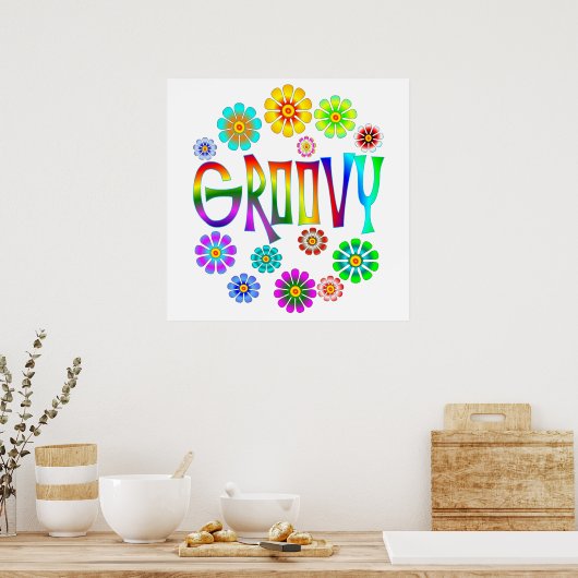 GROOVY POSTER (Keuken)
