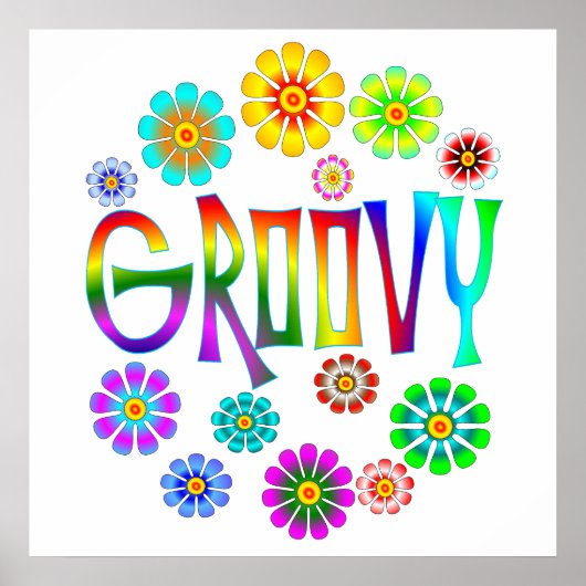 GROOVY POSTER (Voorkant)