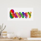 GROOVY POSTER (Keuken)