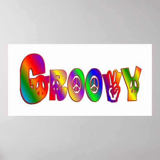 GROOVY POSTER (Voorkant)