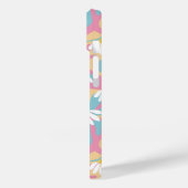 Groovy Psychedelic Daisy Flower Gepersonaliseerde Case-Mate iPhone Case (Achterkant / Links)