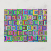 Groovy psychedelic hippie-stijl Thunder_Cove Briefkaart (Voorkant)