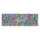 Groovy psychedelic hippie-stijl Thunder_Cove Naambadge (Voorkant)