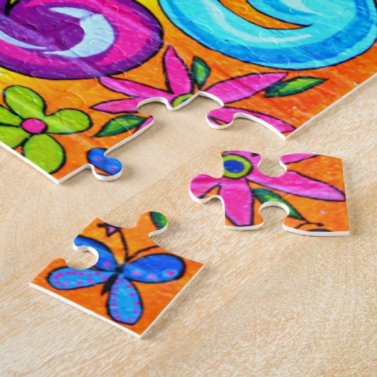 groovy psydelite magic mushrooms puzzle (Côté)