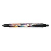 Groovy  Race Paard Pop Art Zwarte Inkt Pen (Achterkant)