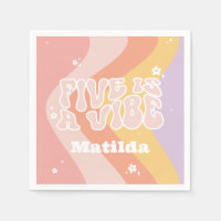 Groovy Rainbow 5 is een Vibe 60's retro daisy cool
