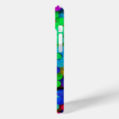 Groovy Rainbow Flowers Case-Mate iPhone Case (Achterkant / Links)