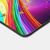 Groovy Rainbow Modern Abstract Bureaumat (Hoek)