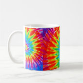 Groovy Rainbow Spiral Stropdas-Dye Mok (Links)