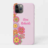 Groovy Retro 60s Hippie Case-Mate iPhone Case (Achterkant)