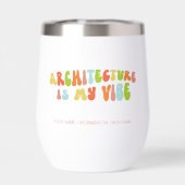 Groovy Retro Architecture is My Vibe, Architect (Achterkant)