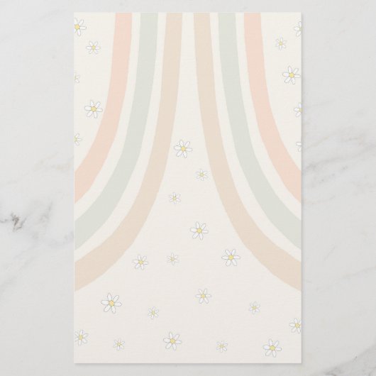 groovy retro baby shower die het beste bij mam wee (Achterkant)