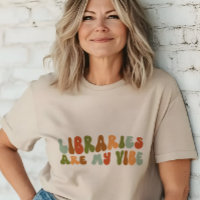 Groovy retro bibliotheken zijn mijn vibe, biblioth