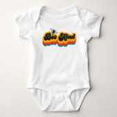 Groovy retro bijentsoort romper (Voorkant)