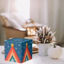 Groovy Retro  Blauwe Kerst van de Boom