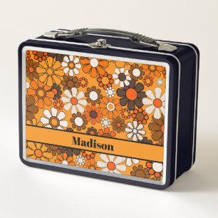 Groovy Retro Bloemen Patroon 70s Gepersonaliseerd