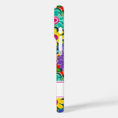 Groovy Retro Bloemstuk Persoonlijk Case-Mate iPhone Case (Achterkant / Links)