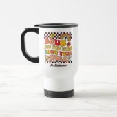 Groovy retro bruh show uw werk leraar cadeau reisbeker (Links)