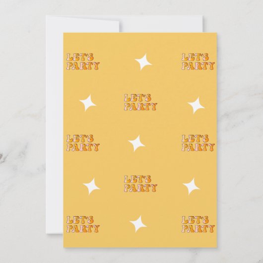 Groovy Retro Checkerboard daisy verjaardag Kaart (Achterkant)