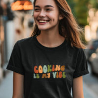 Groovy Retro Cooking is mijn vibe, chef foodie kok