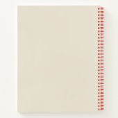 Groovy Retro Editing is mijn vibe, editor Notitieboek (Achterkant)