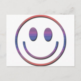 Groovy Retro Face Briefkaart