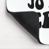 Groovy Retro In My Jo Bro Era Funny Womens Mens  Muismat (Hoek)