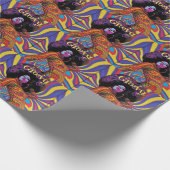 Groovy Retro inpakpapier (Hoek)