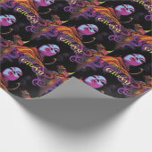 Groovy Retro inpakpapier (Hoek)