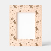 Groovy Retro Kerst Houten Gegraveerde Lijstjes (Voorkant)