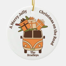 Groovy Retro Kerstbus