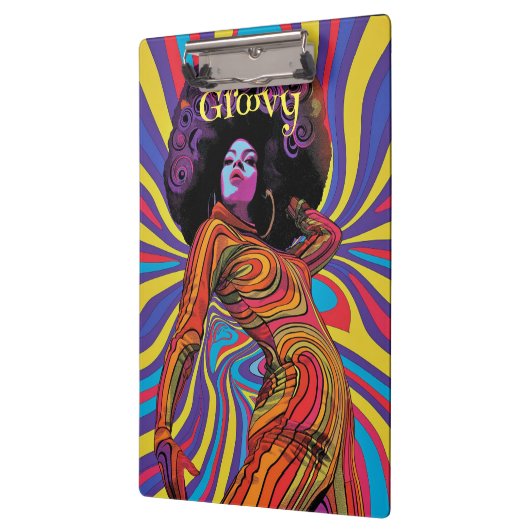 Groovy Retro Klembord (Links)