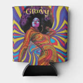 Groovy Retro Koelbox Blikjeskoeler (Voorkant)