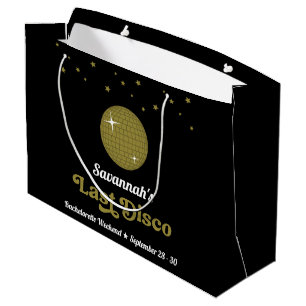 Groovy Retro Laatste Disco Bruid Hen Party Groot Cadeauzakje