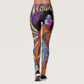 Groovy Retro Leggings (Achterkant)