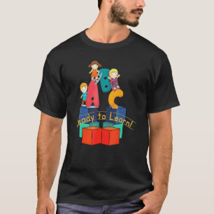 Groovy Retro Leraar Leven Madeliefje Hippy Wees Aa T-shirt