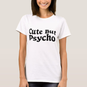 Groovy Retro Leuk Maar Psycho T-shirt