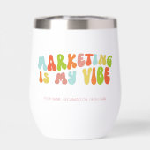 Groovy Retro Marketing est mon truc, Communication (Arrière)