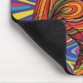Groovy Retro Muismat (Hoek)