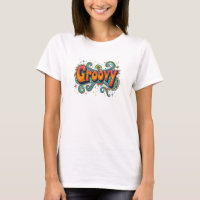 Groovy Retro Psychedelic 70s Funky Hippie Art