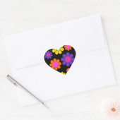 Groovy Retro-ventilatorvermogen Hart Sticker (Envelop)