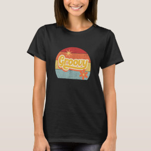 Groovy Retro Vibes 50s 60s 70s Jargon Sla Jargon H T-shirt