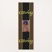Groovy Retro Yoga Mat (Voorkant)