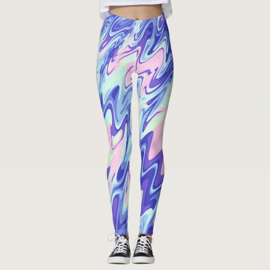Groovy Ripples Leggings (Voorkant)