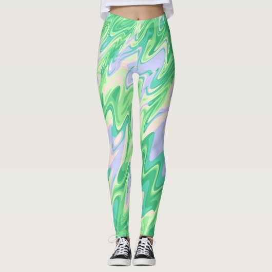 Groovy Ripples Leggings (Voorkant)