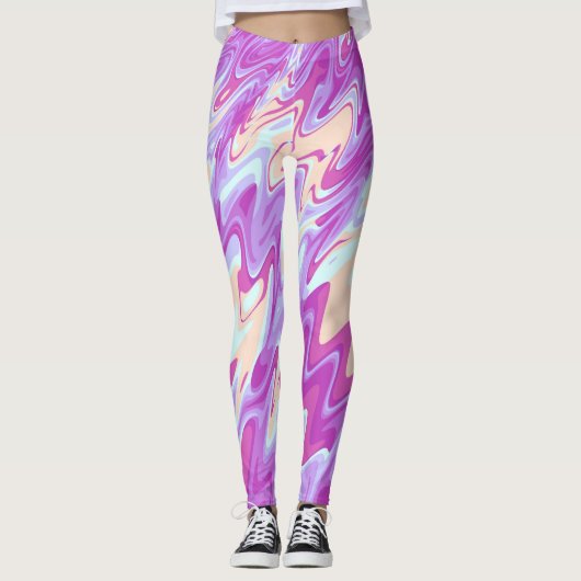 Groovy Ripples Leggings (Voorkant)