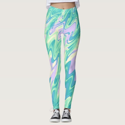 Groovy Ripples Leggings (Voorkant)