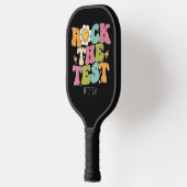 Groovy Rock over de Motivatie testdag Pickleball Paddle (Links)
